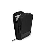 Trakai Вертикална чантичка за рамо за смартфон в черен цвят