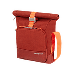 Чанта за през рамо Samsonite Ziproll, в оранжев цвят