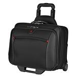 Бизнес чанта Wenger - Potomac на 2 колела с допълнителна чанта за лаптоп 15.4“, черна