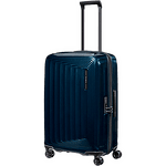 Куфар на 4 колела Samsonite Nuon 69 cm с разширение, син металик