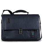 Pulse Бизнес чанта за 15 инча ноутбук с едно отделение и разширение тъмно син цвят