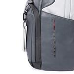BagMotic Раница за лаптоп с отделение за iPad® и ноутбук 14" в сив цвят