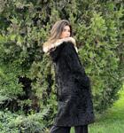 Дълго палто от астраган и рис 62ASTRAGAN MILIOS FURS
