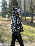 Дамско палто от норка с качулка 97 Mink MILIOS FURS