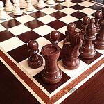 Дървени фигури за шах Oreshak - Стаунтон, с утежнения