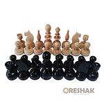 Дървени фигури за шах Oreshak - 90 мм