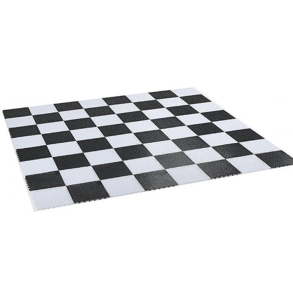 PVC плочки - игрално поле за голям градински шах