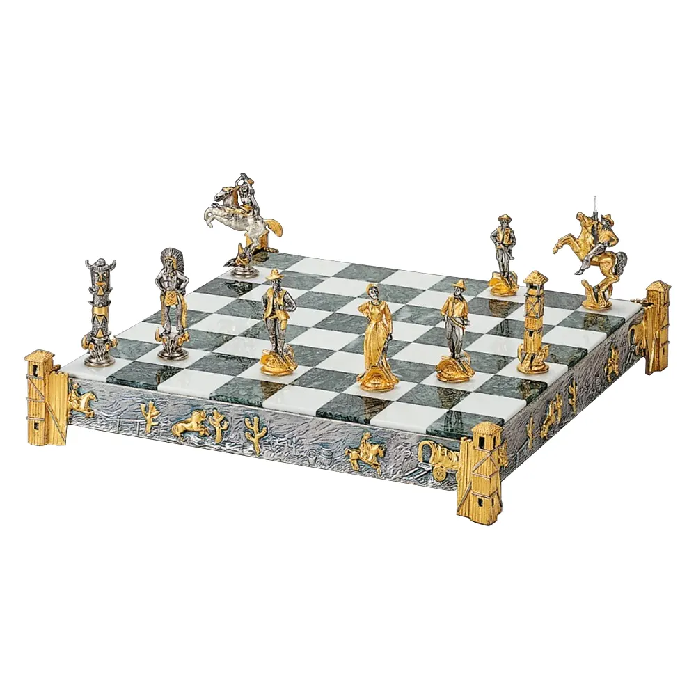 Луксозен шах Italfama - Cowboys vs Native Americans Луксозен шах Italfama - Cowboys vs Native Americans