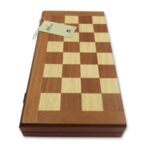 Комплект шах и табла Manopoulos -  Махагон, 40x38 см
