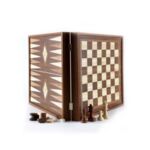 Комплект шах и табла Manopoulos - Classic, 27x27 см