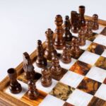 Комплект шах и табла Manopoulos, 27x27 см
