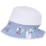 Лятна шапка с UV 50+ защита за момичета