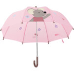 Розов детски чадър за момиченца