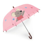 Розов детски чадър за момиченца