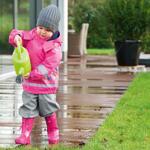 Детско яке против дъжд и вятър