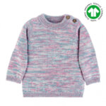 Детски пуловер меланж от органичен памук, Sterntaler