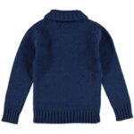 Тъмно син детски пуловер за момчета