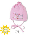 Бебешка шапка с UV защита 50+