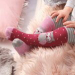 Детски памучен чорапогащник за момичета