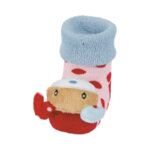 Бебешки чорапи с дрънкалка Sterntaler с зайче