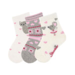 Детски чорапи за момиче - 3 чифта