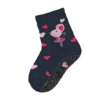 Детски термо чорапи със силиконова подметка с мишле