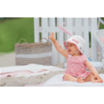 Комплект детска рокля и лятна шапка с UV 30+ защита