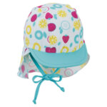 Детска лятна шапка с UV 50+ защита за плаж