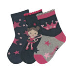 Комплект детски чорапи за момиче Sterntaler- 3 чифта