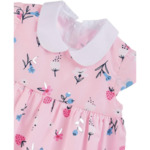 Бебешка рокля с UV 50+ защита на цветенца