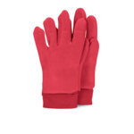 Детски поларени ръкавици с пръсти, Sterntaler, червени