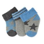 Комплект бебешки хавлиени чорапки Sterntaler за момче - 3 чифта
