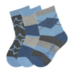 Комплект детски чорапи за момче Sterntaler- 3 чифта