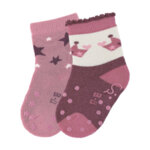 Детски чорапи за пълзене за момиче - 2 чифта