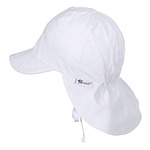 Детска лятна шапка с UV 50+ защита Sterntaler, бяла-Copy