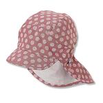 Детска лятна шапка за момиче с UV 50+ защита Sterntaler, с платка на тила