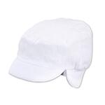 Бяла детска лятна шапка с UV 50+ защита, Sterntaler