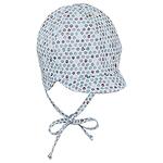 Бяла детска лятна шапка с UV 50+ защита, Sterntaler-Copy