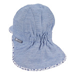 Детска лятна шапка на точки с UV 50+ защита, Sterntaler, с платка на тила-Copy
