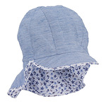 Детска лятна шапка на точки с UV 50+ защита, Sterntaler, с платка на тила-Copy