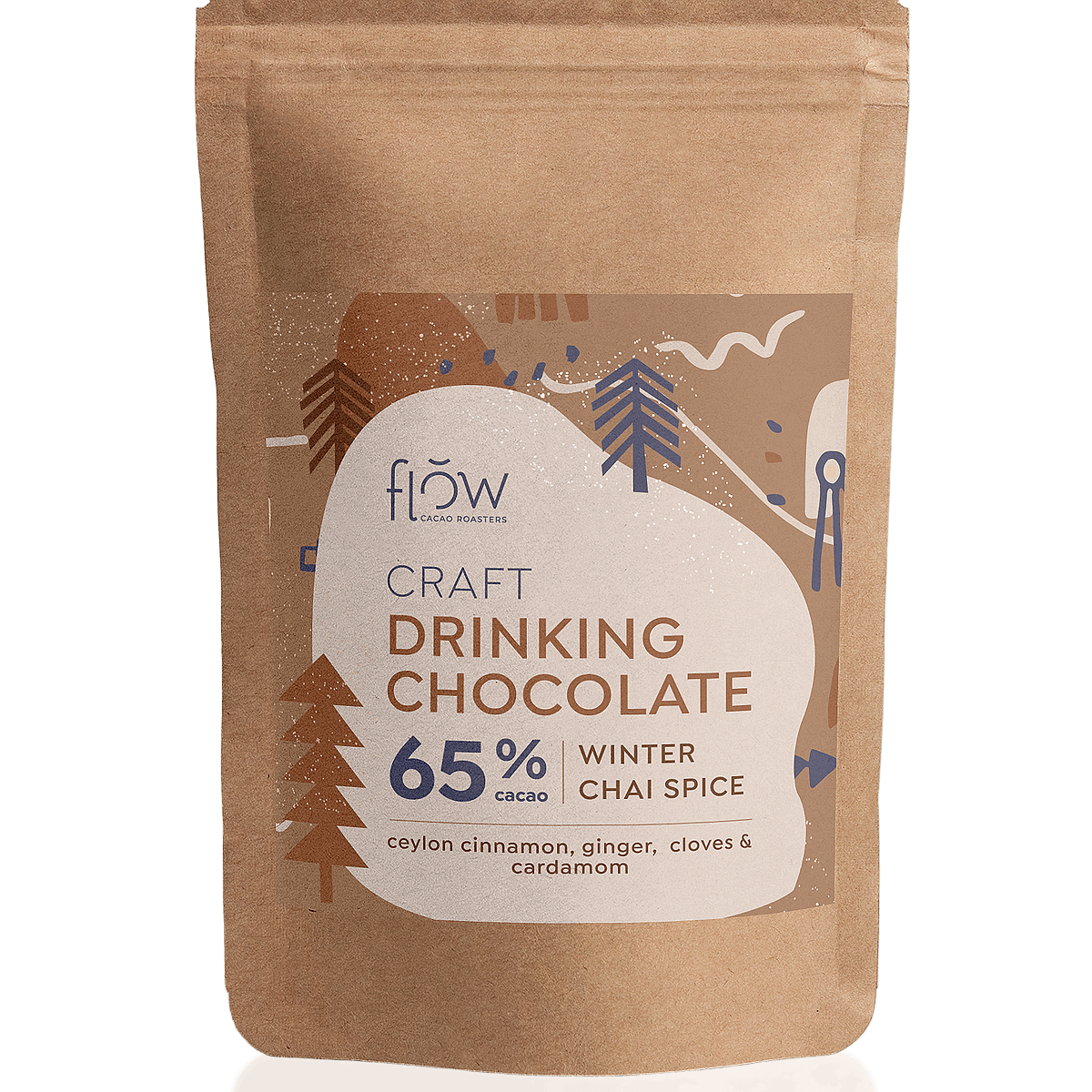 Шоколад за пиене 65% какао Warming Chai Spice