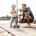 Детска тротинетка Scoot & Ride Highwaykick 1 2 в 1, Blueberry