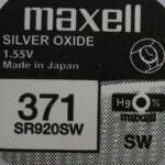 Maxell 371 / SR920SW 1.55V