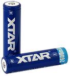 li-ion зареждаемата батерия с вградена платка за управление на заряда XTAR 18650 3.7V 2600mAh