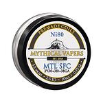 Mythical Vapers Premade Coils MTL Staggered Fused Clapton Ni80 0.75ohm