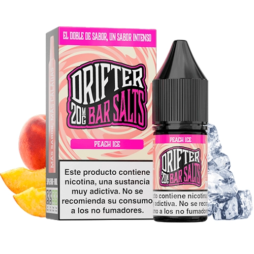 Juice Sauz Drifter Bar Salts Peach Ice