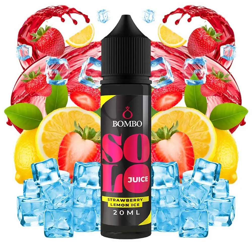 Bombo Solo Juice Strawberry Lemon Ice 20ml/60ml