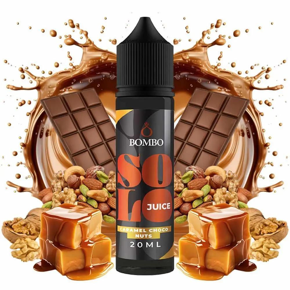 Bombo Solo Juice Caramel Choco Nuts 20ml/60ml