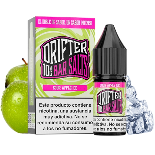 Juice Sauz Drifter Bar Salts Sour Apple Ice