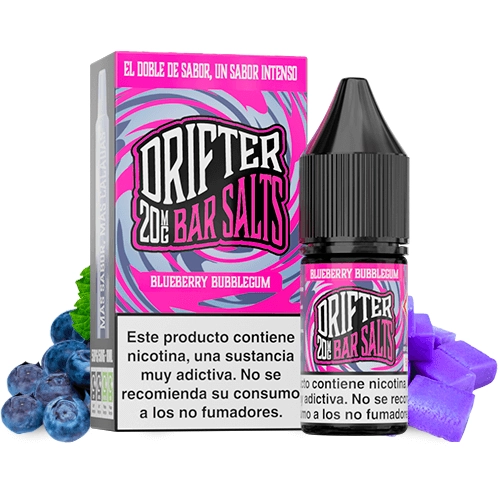 Juice Sauz Drifter Bar Salts Blueberry Bubblegum Ice